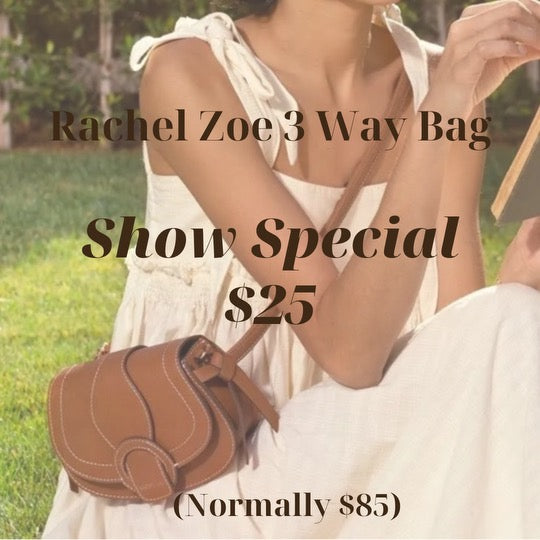 Rachel Zoe 3 Way Edessi Crossbody and Belt Bag kentlyn s