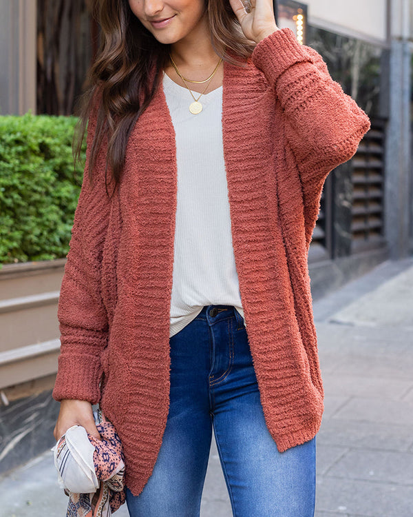 Grace and clearance lace popcorn cardi