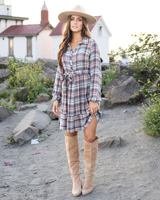 Avon shop plaid boots