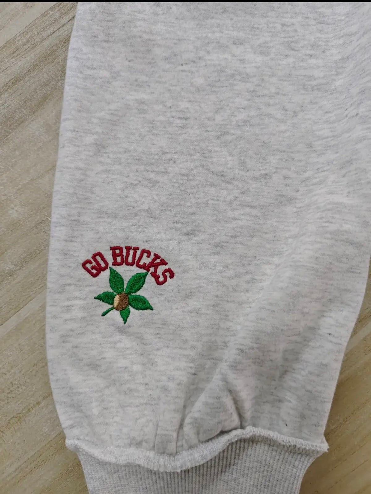 OHIO custom polka dot applique mock neck