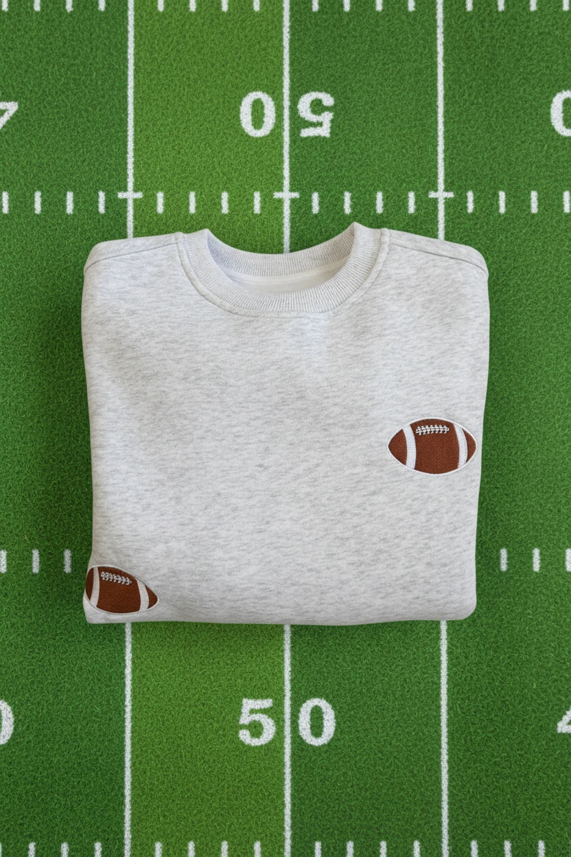 Muni Lot Morning Football Crew Neck