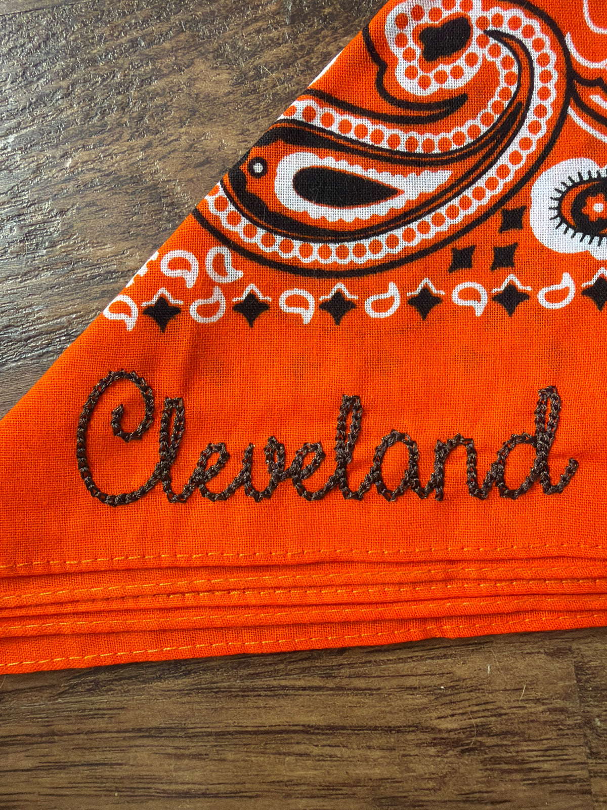 Embroidered bandanas