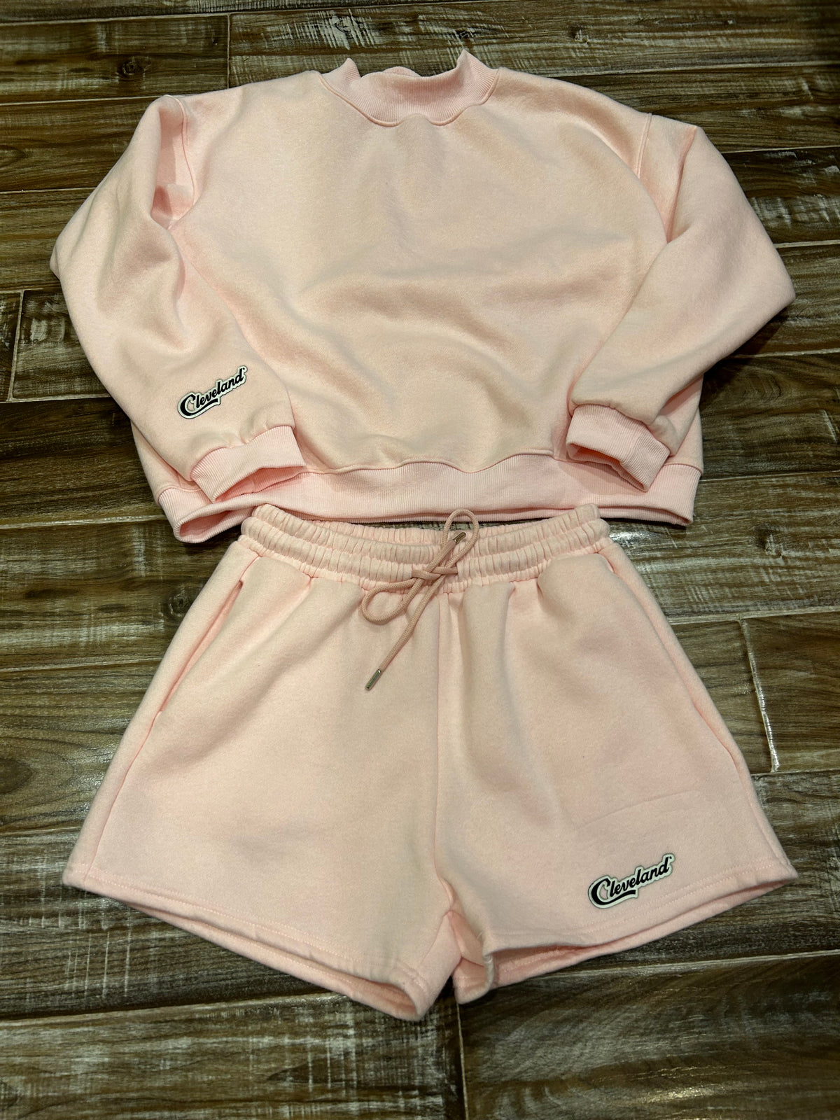 Summer nights mock neck set