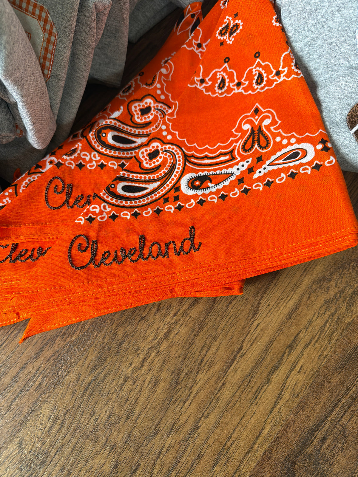 Embroidered bandanas