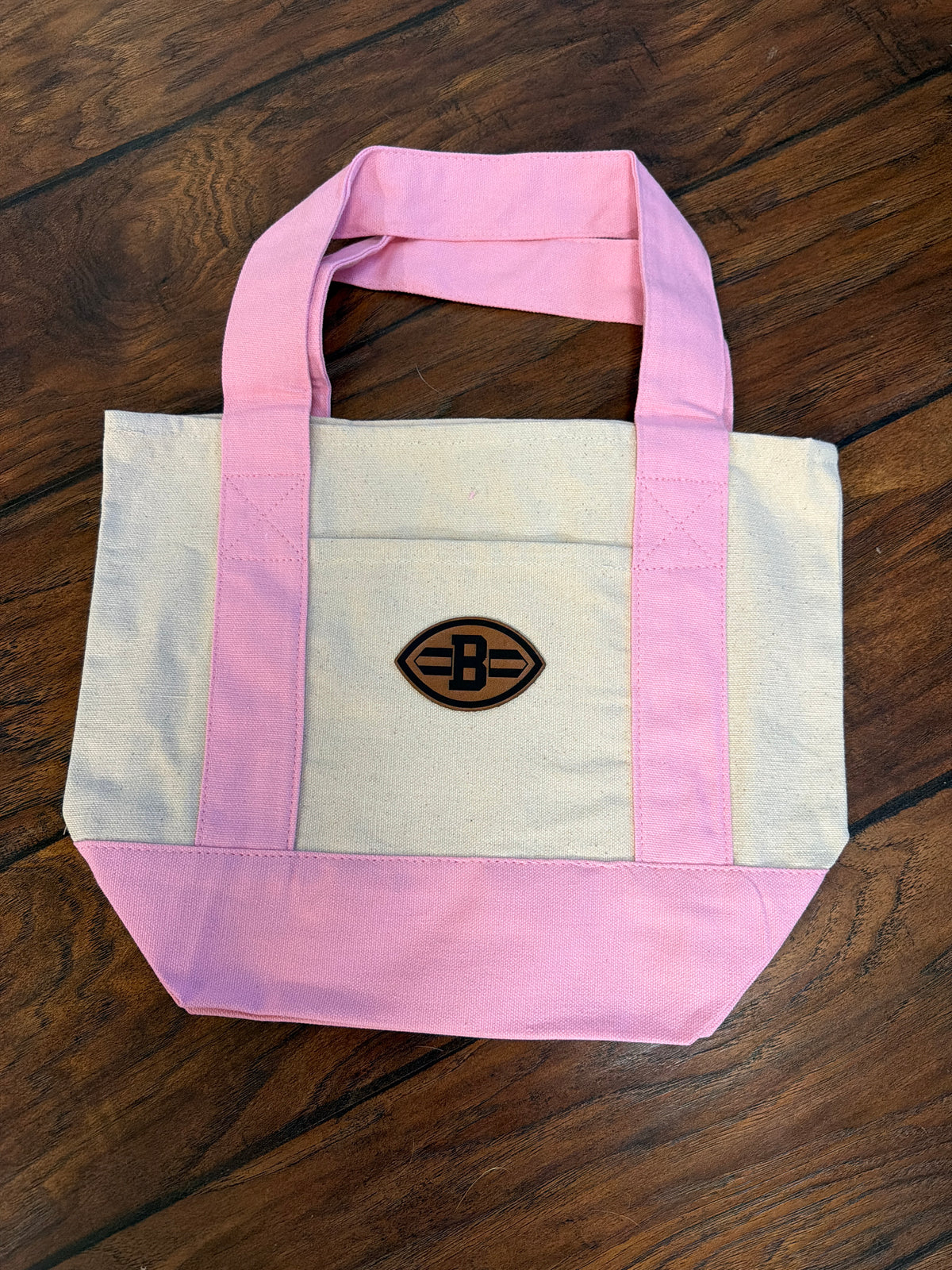 Mini pink tote