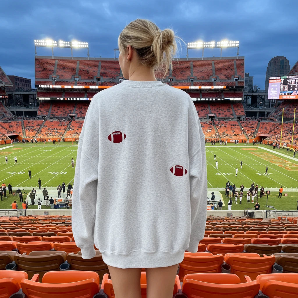 Muni Lot Morning Football Crew Neck