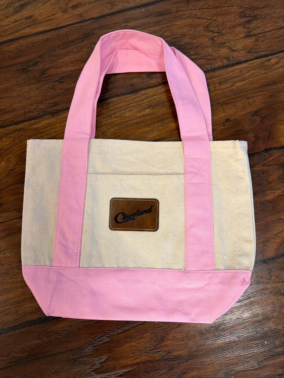 Mini pink tote