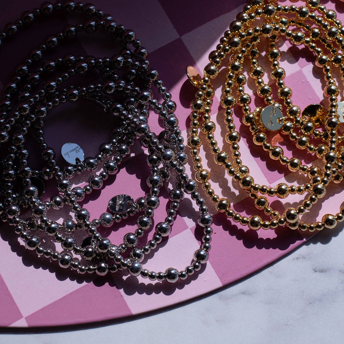 The Sis Kiss - Jamie Bracelet: Gold