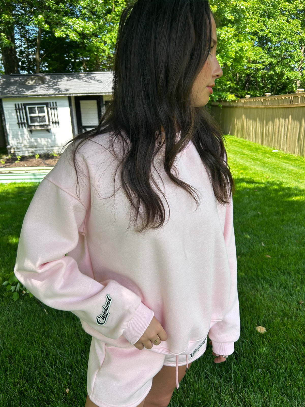 Summer nights mock neck set