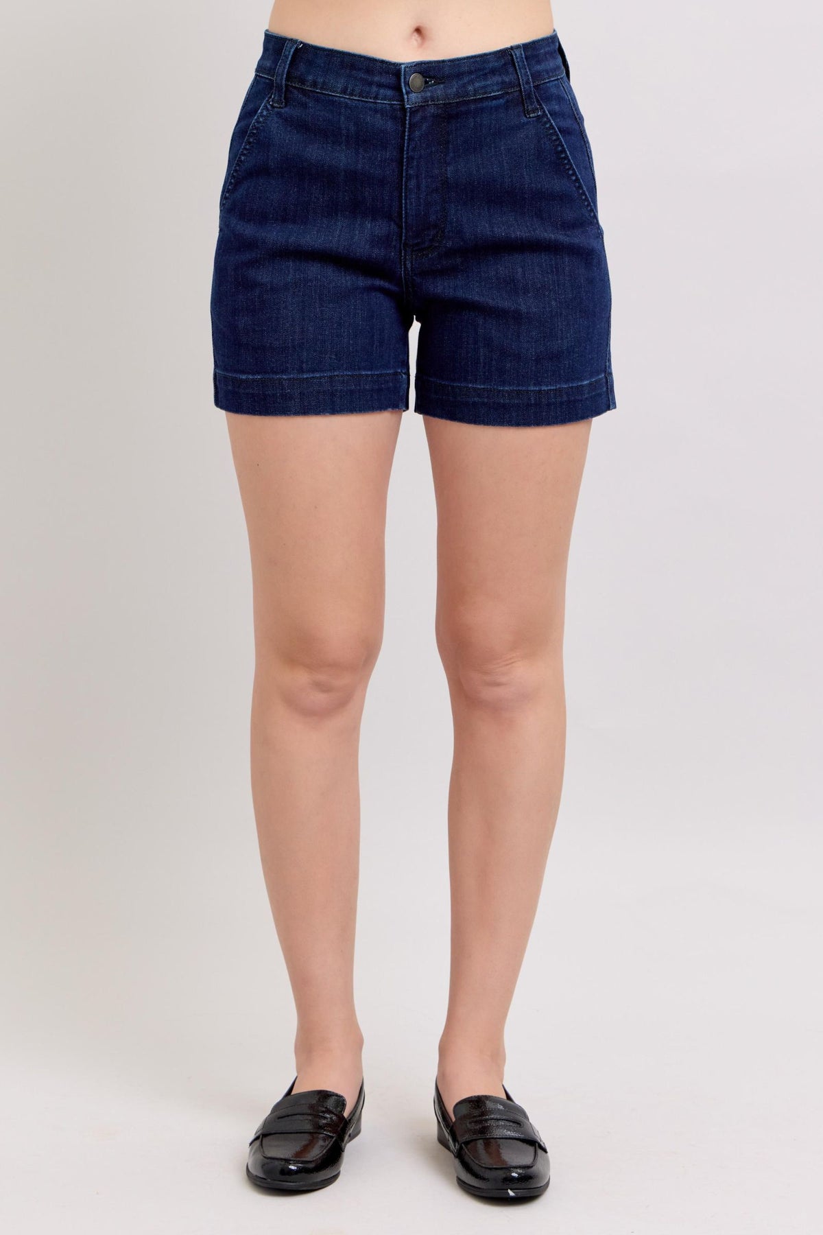Judy Blue Tailored dark wash short