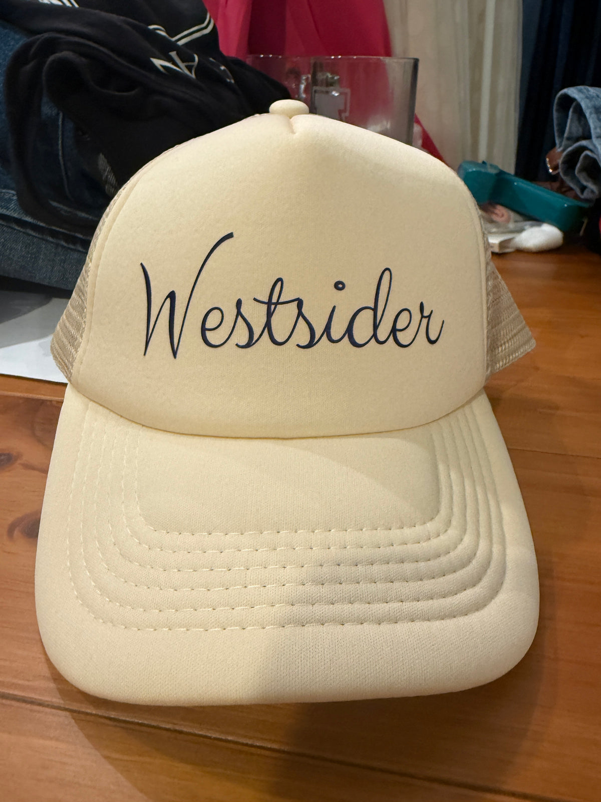 Westside and Eastside Trucker Hats