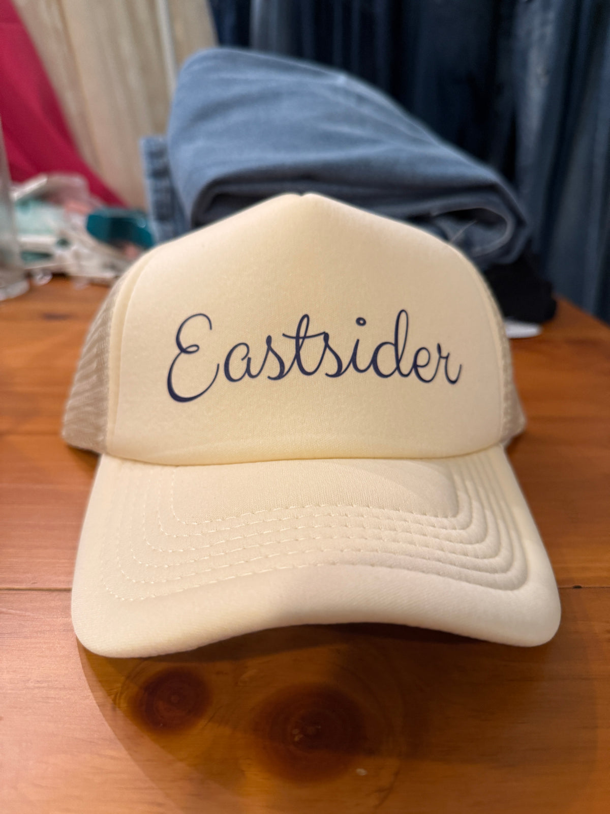 Westside and Eastside Trucker Hats