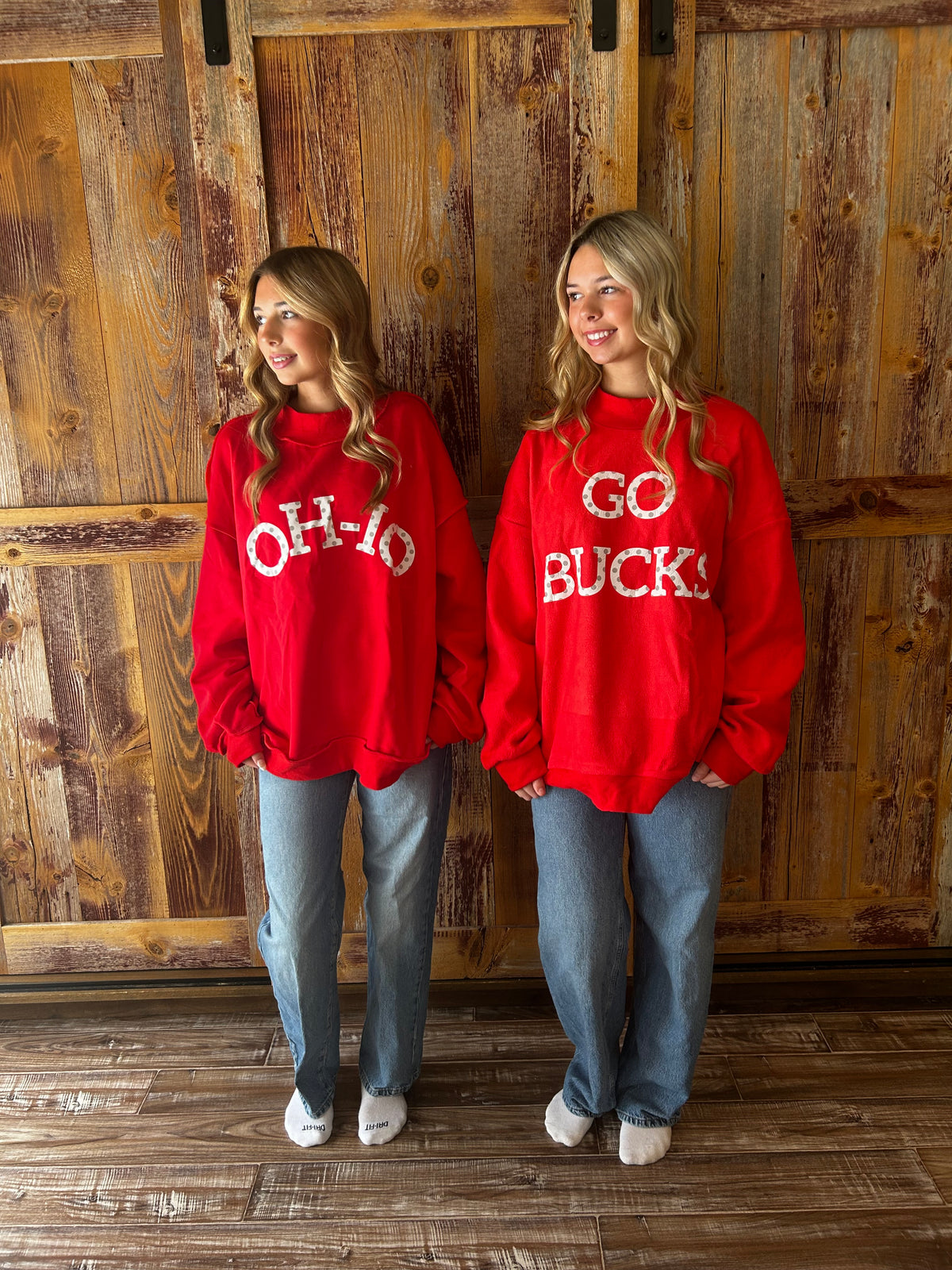 OSU/GO BUCKS Mock Sweatshirt