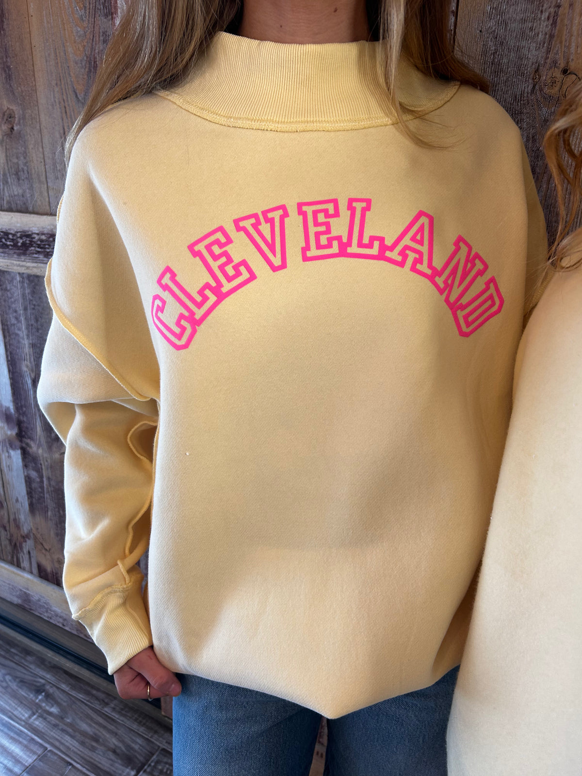Reversible Spring Mock Necks CLEVELAND/The Land