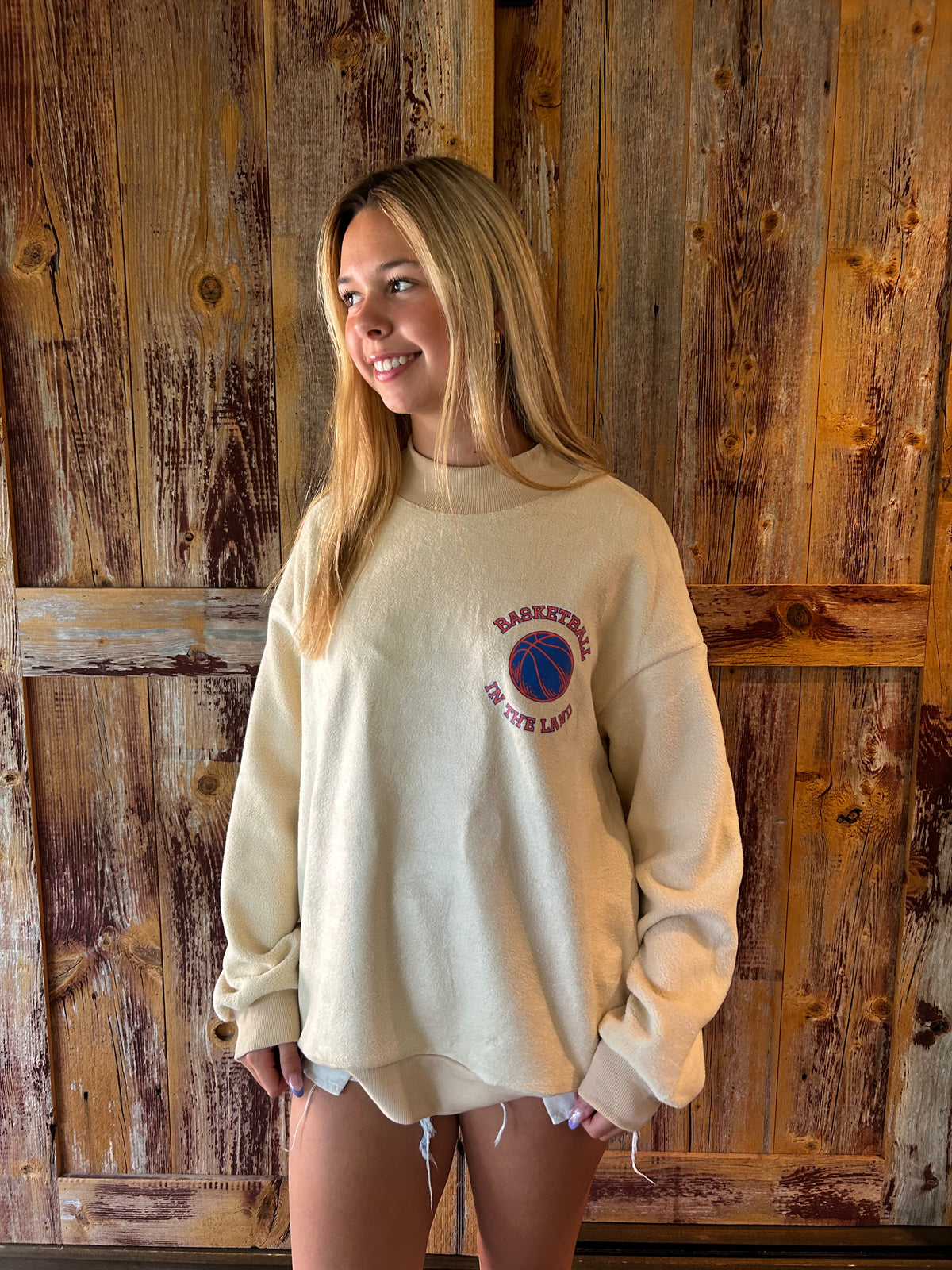 REVERSIBLE: Cleveland Basketball Mock Neck