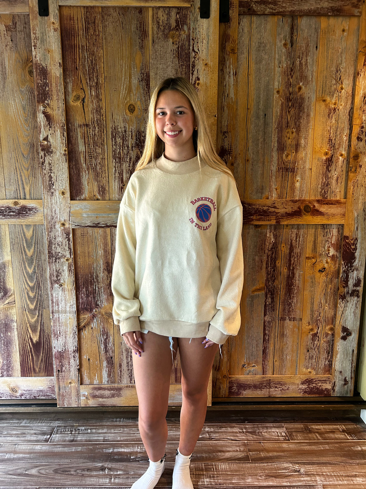 REVERSIBLE: Cleveland Basketball Mock Neck