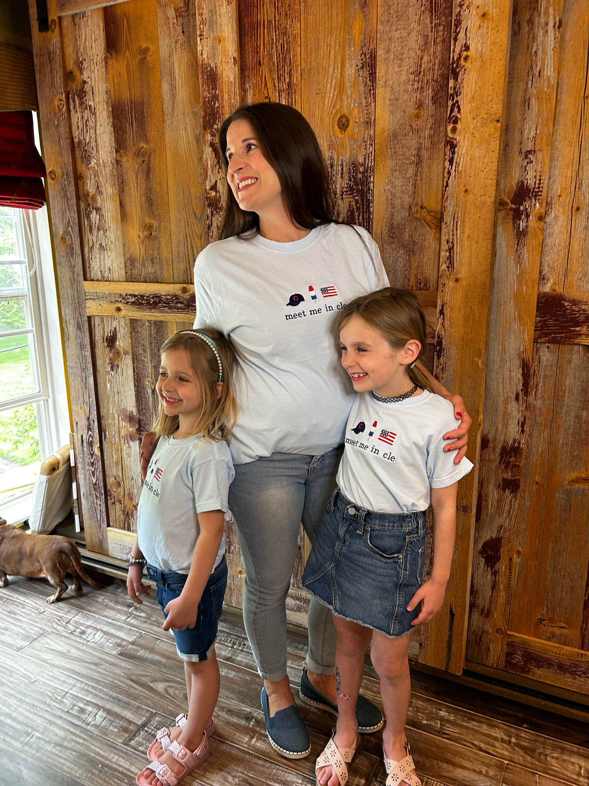 "Meet me in cle" kids t-shirt