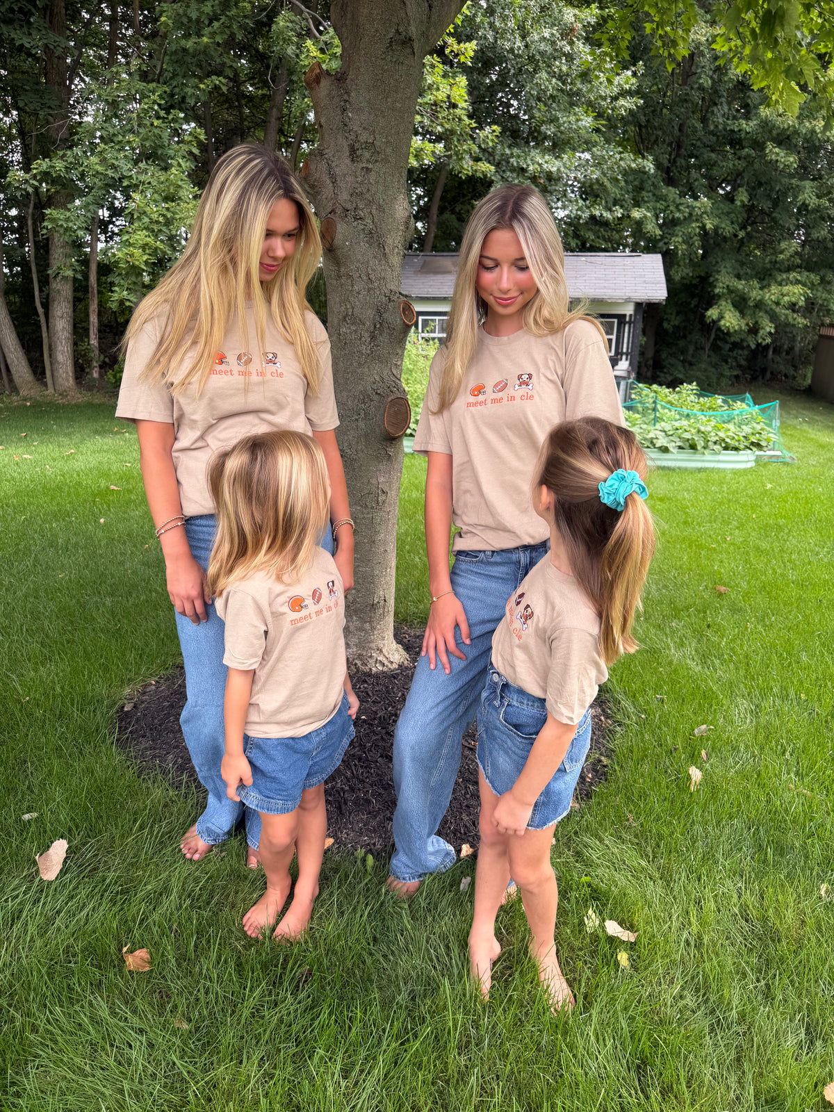 "Meet me in cle" Fall version adult t-shirt