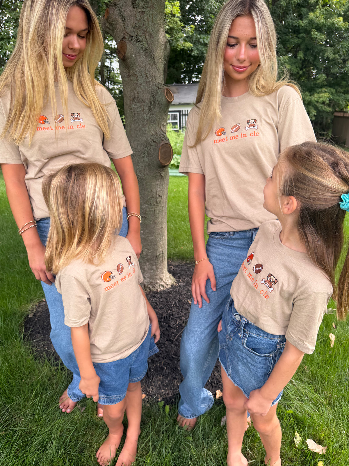 "Meet me in cle" Fall version adult t-shirt