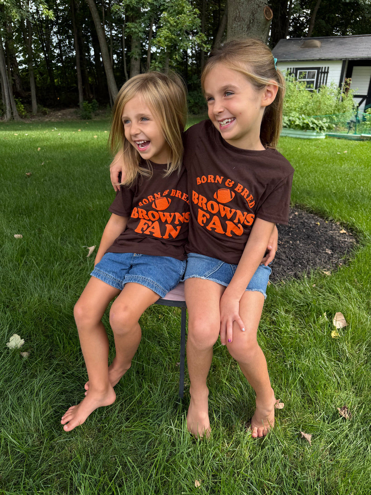 Born and Bred Browns FAN Tee