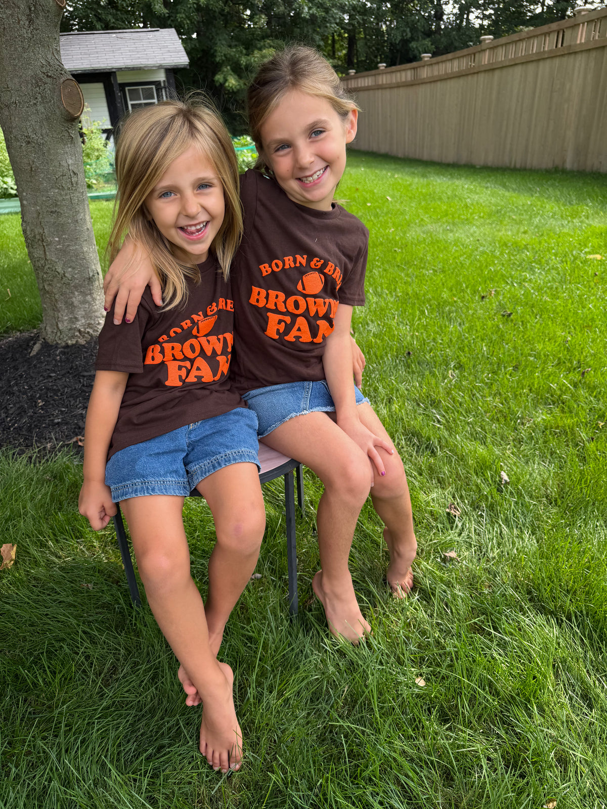 Born and Bred Browns FAN Tee