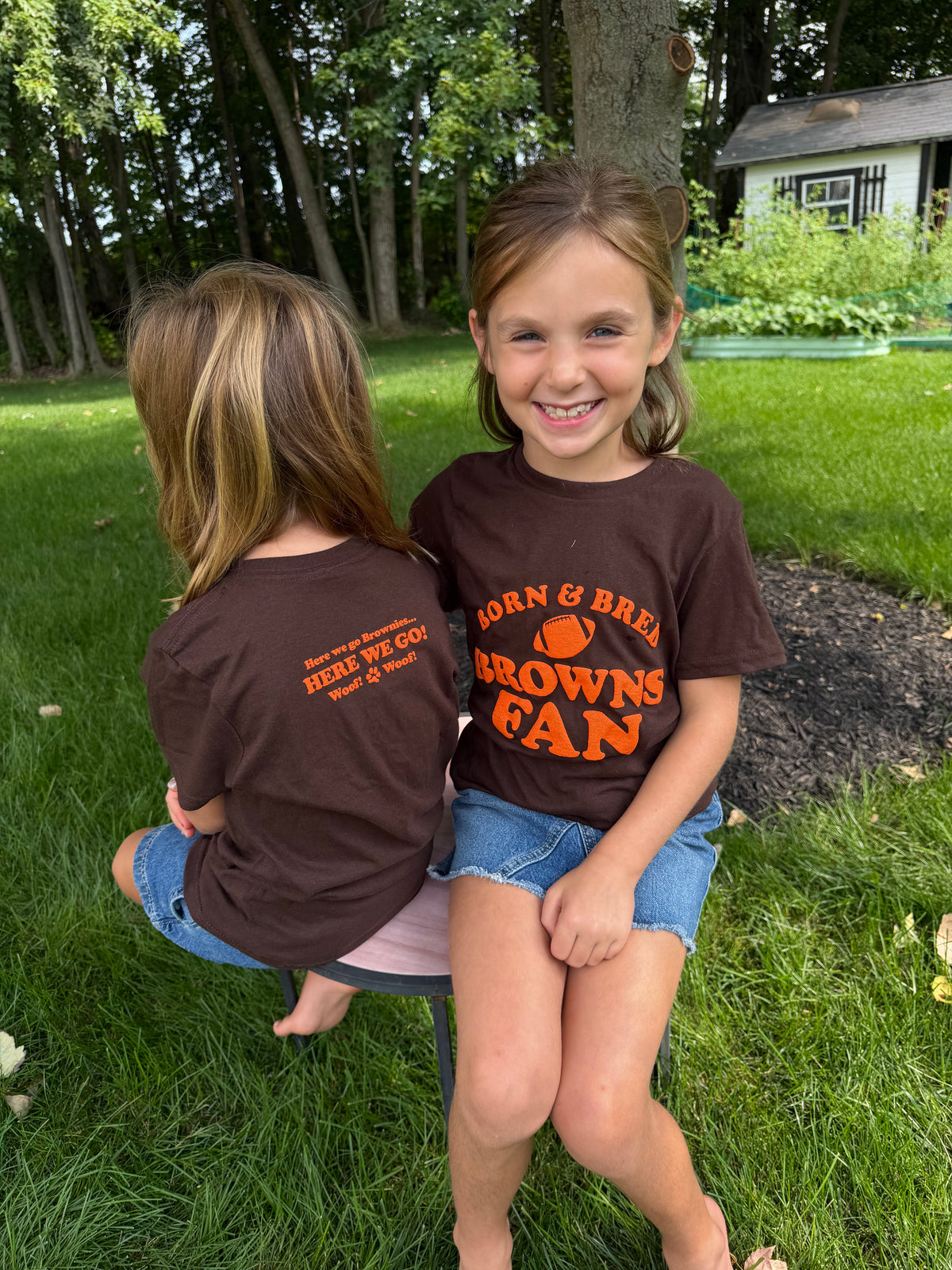 Born and Bred Browns FAN Tee