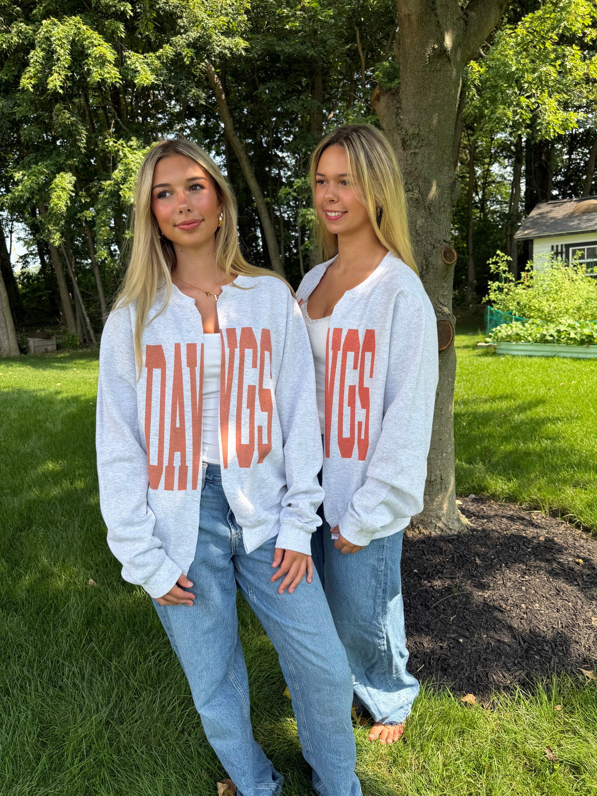 Dawgs split sweatshirt