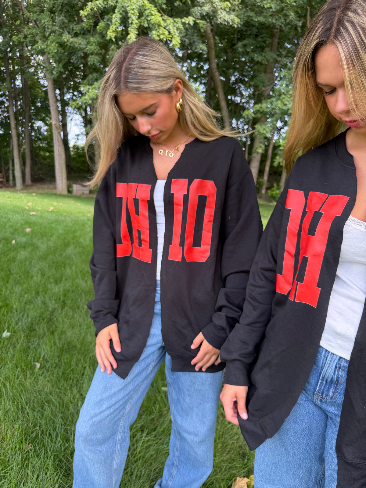 OSU OHIO Custom Split Sweatshirt 2