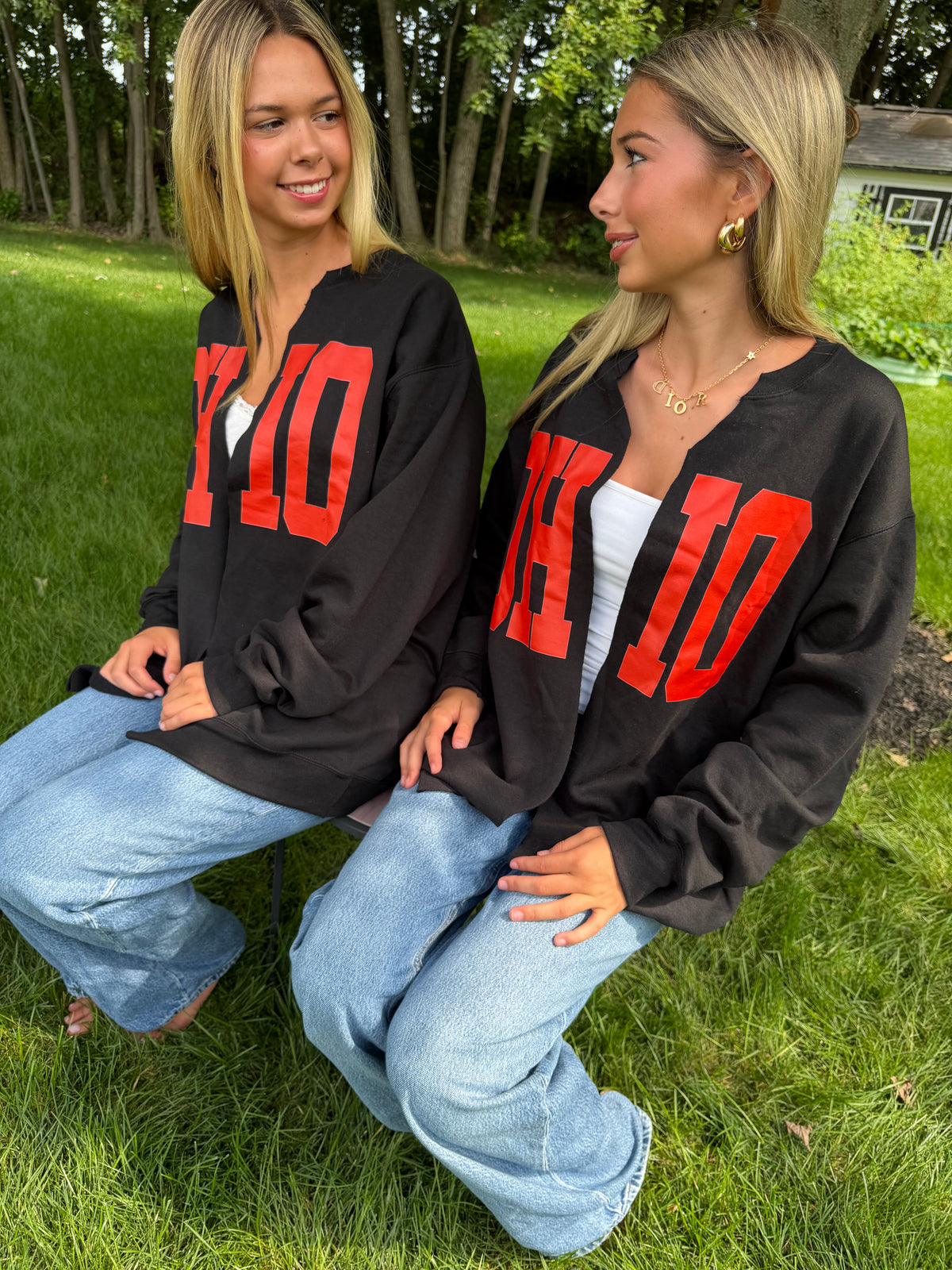 OSU OHIO Custom Split Sweatshirt 2