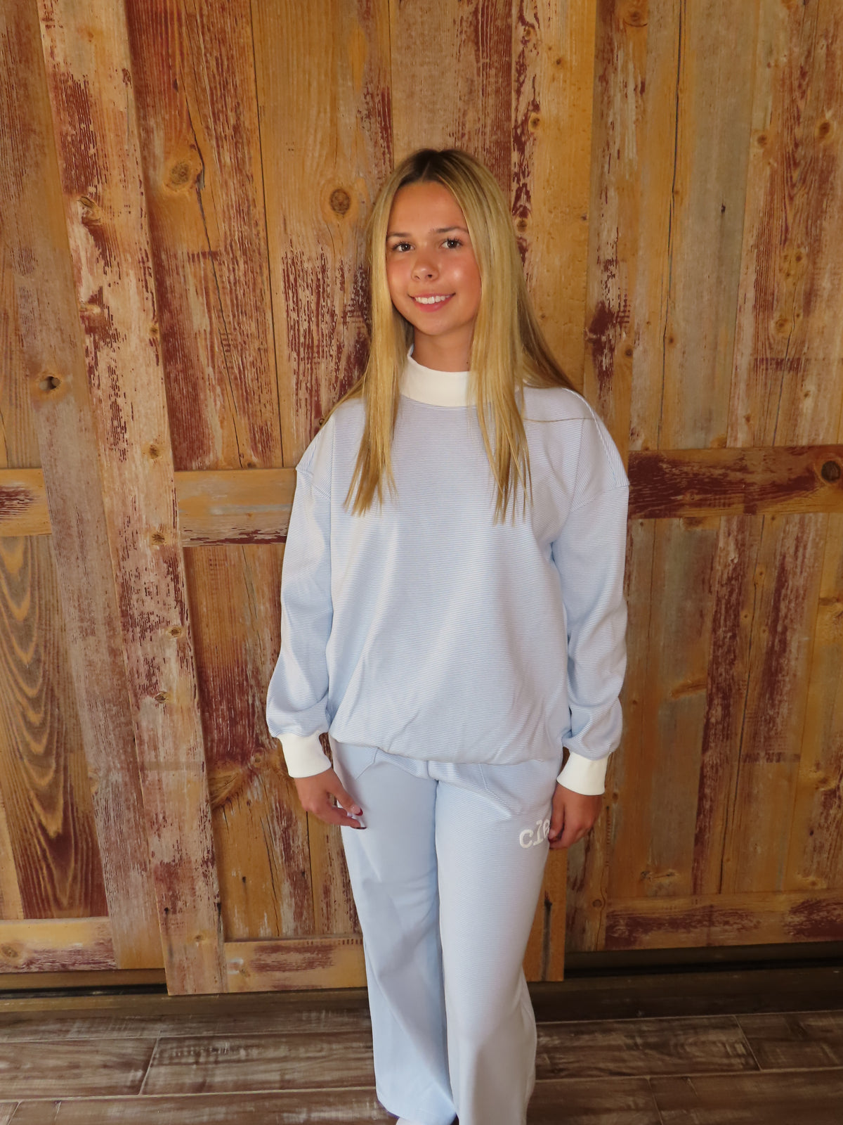 Spring Stripes CLE sweatshirt pants