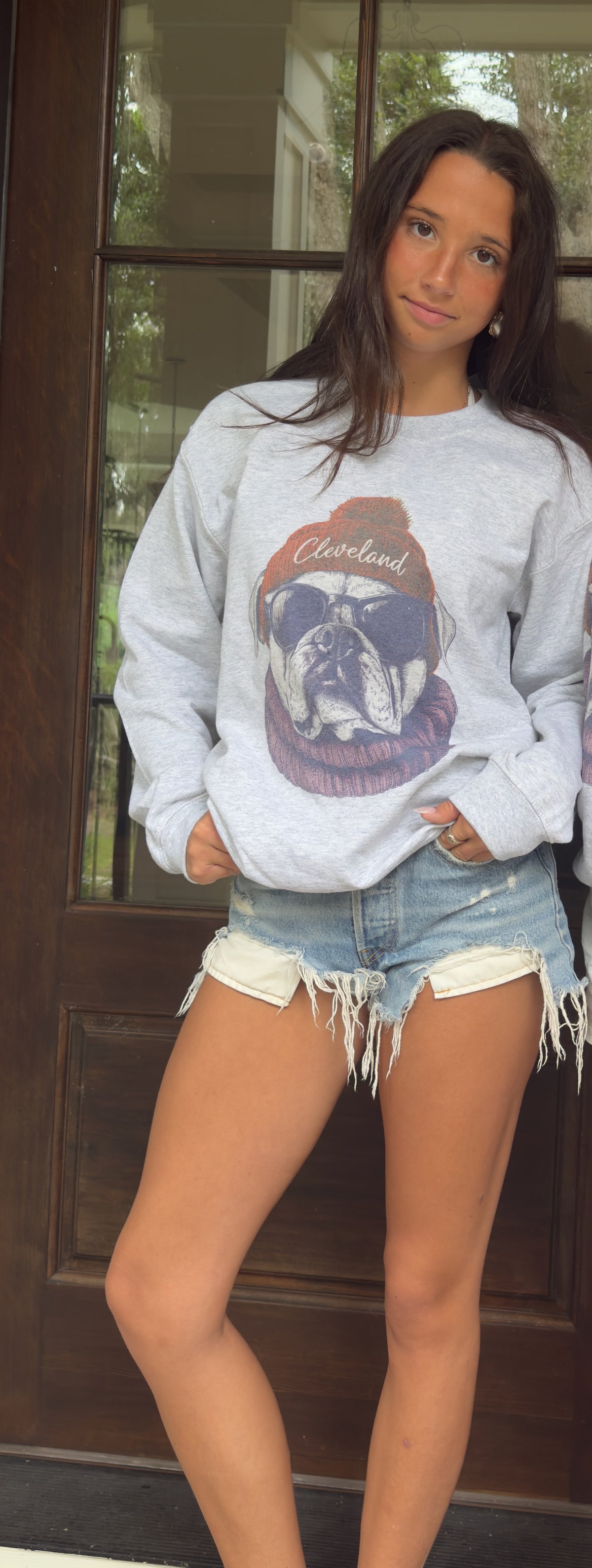 Vintage Cleveland Football Graphic Dawg Crew