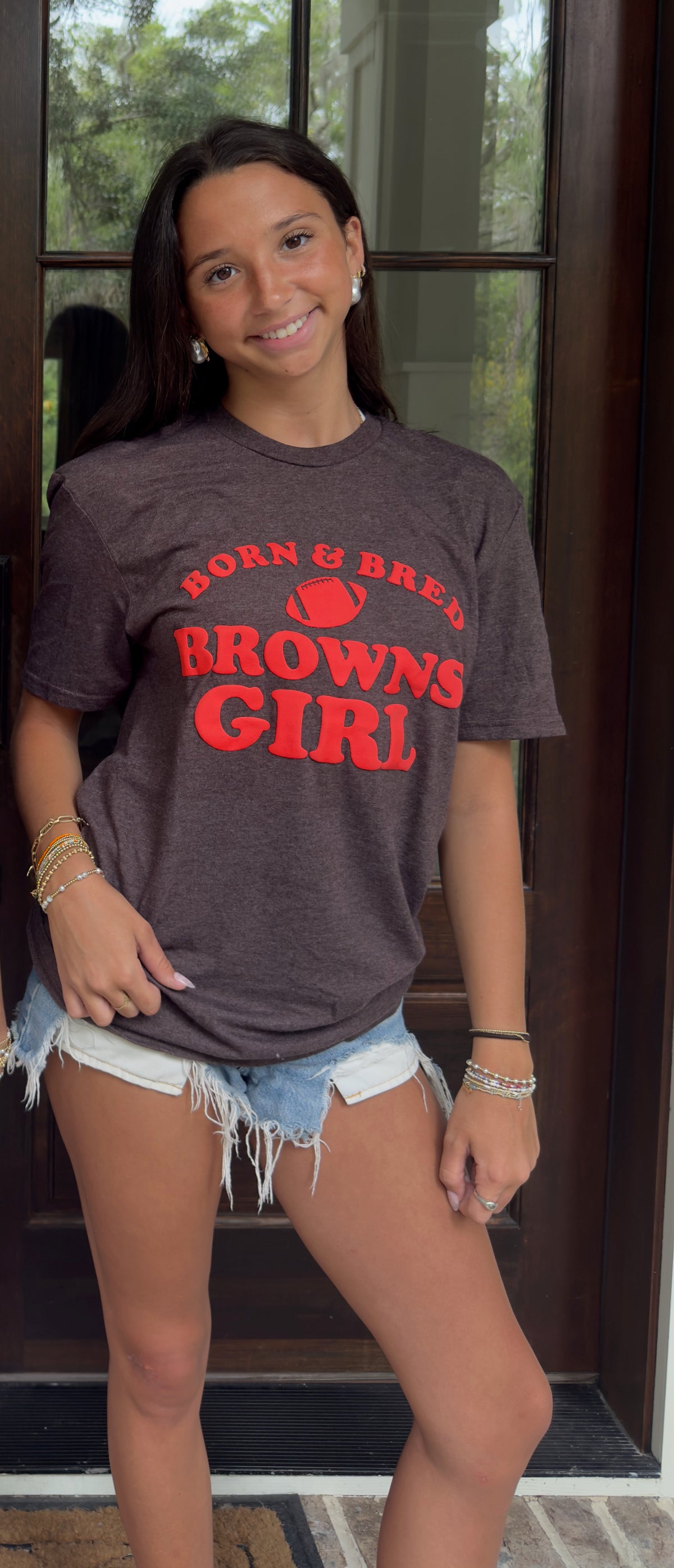 Born and Bred Browns FAN Tee