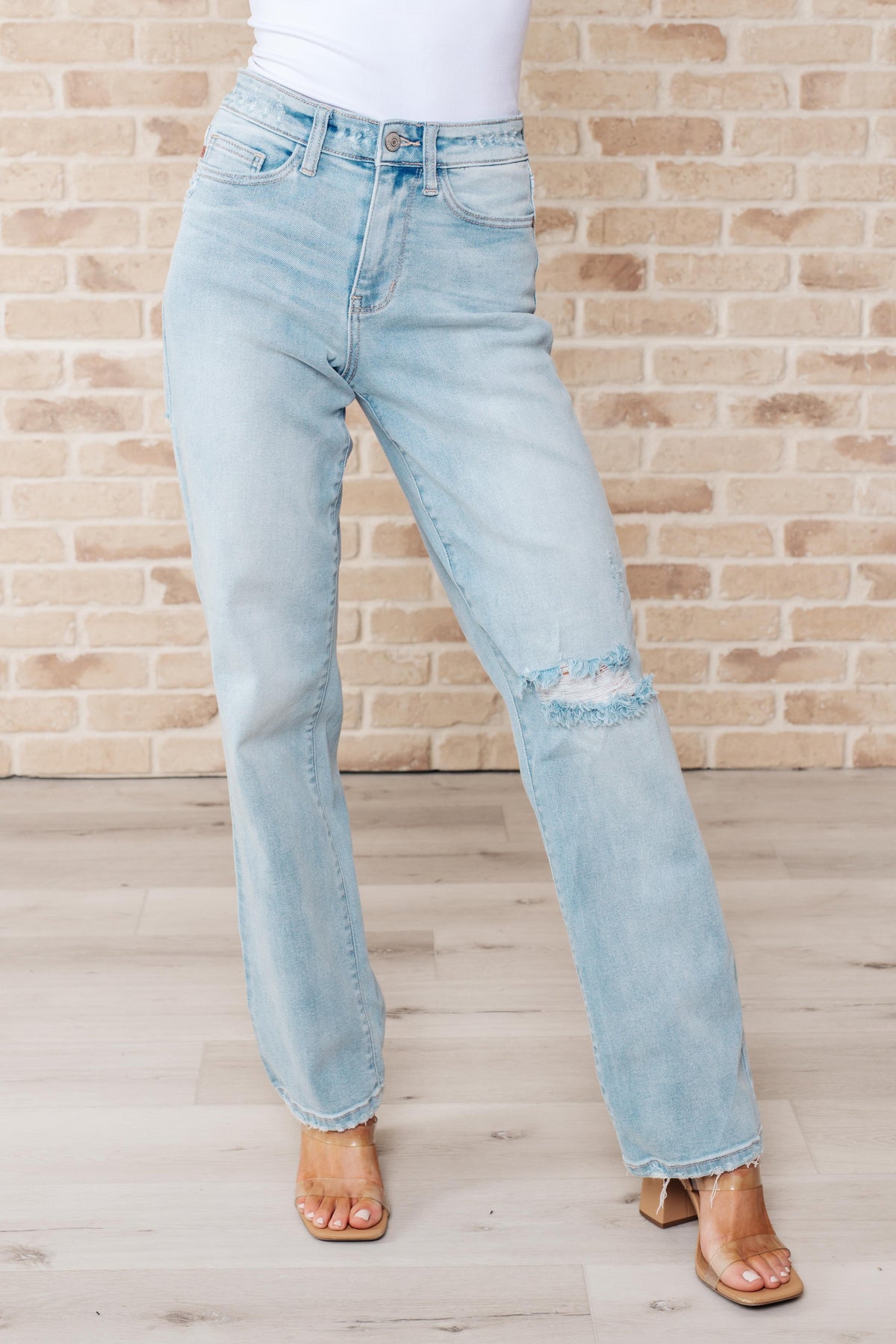 Judy Blue Parker High Rise 90&#39;s Straight Jeans