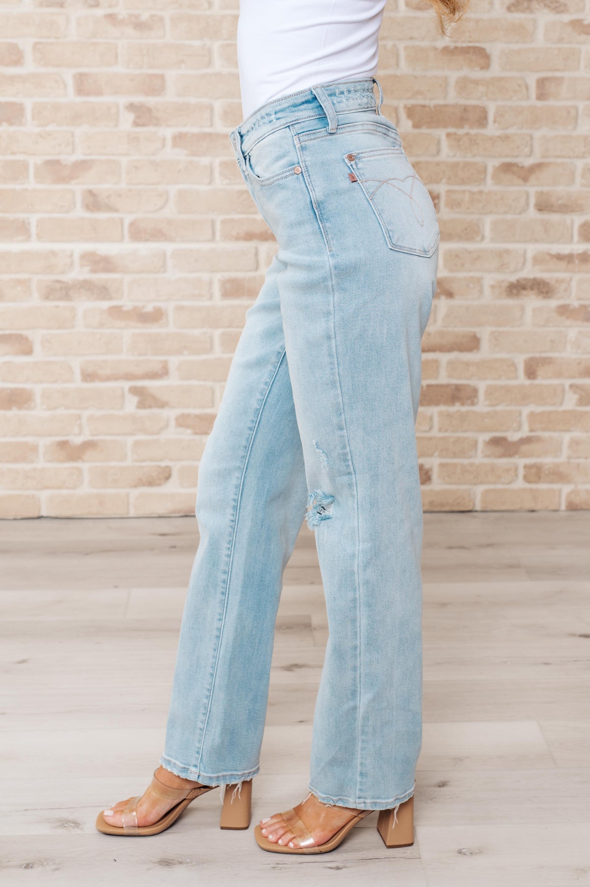 Judy Blue Parker High Rise 90&#39;s Straight Jeans