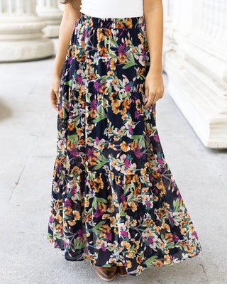 Grace and Lace Wild Fields Maxi Skirt