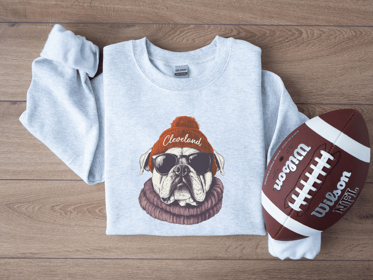 Vintage Cleveland Football Graphic Dawg Crew