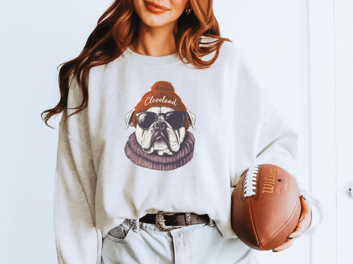 Vintage Cleveland Football Graphic Dawg Crew