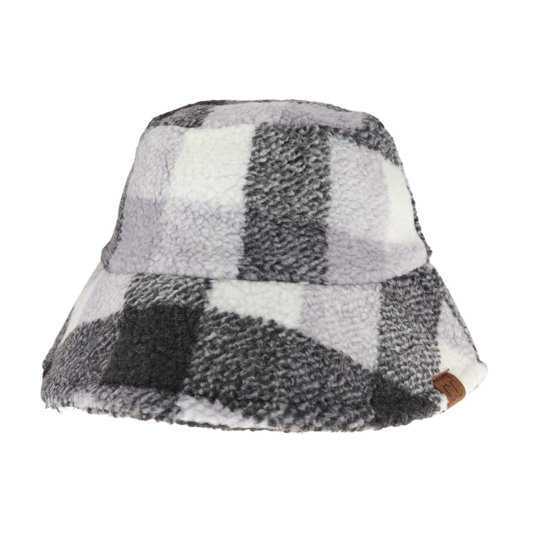 ccbeanie Sherpa Bucket Hat with Rubber Patch