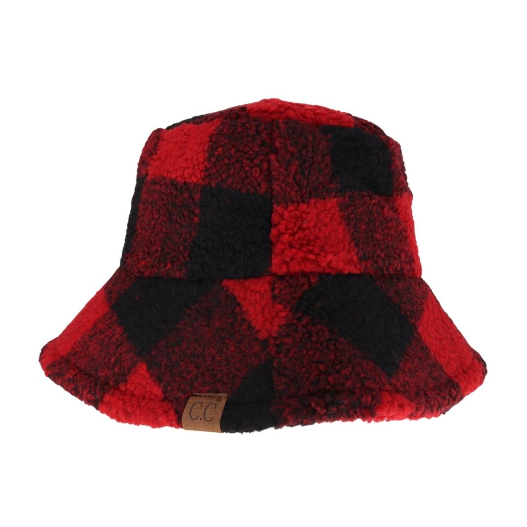 ccbeanie Sherpa Bucket Hat with Rubber Patch