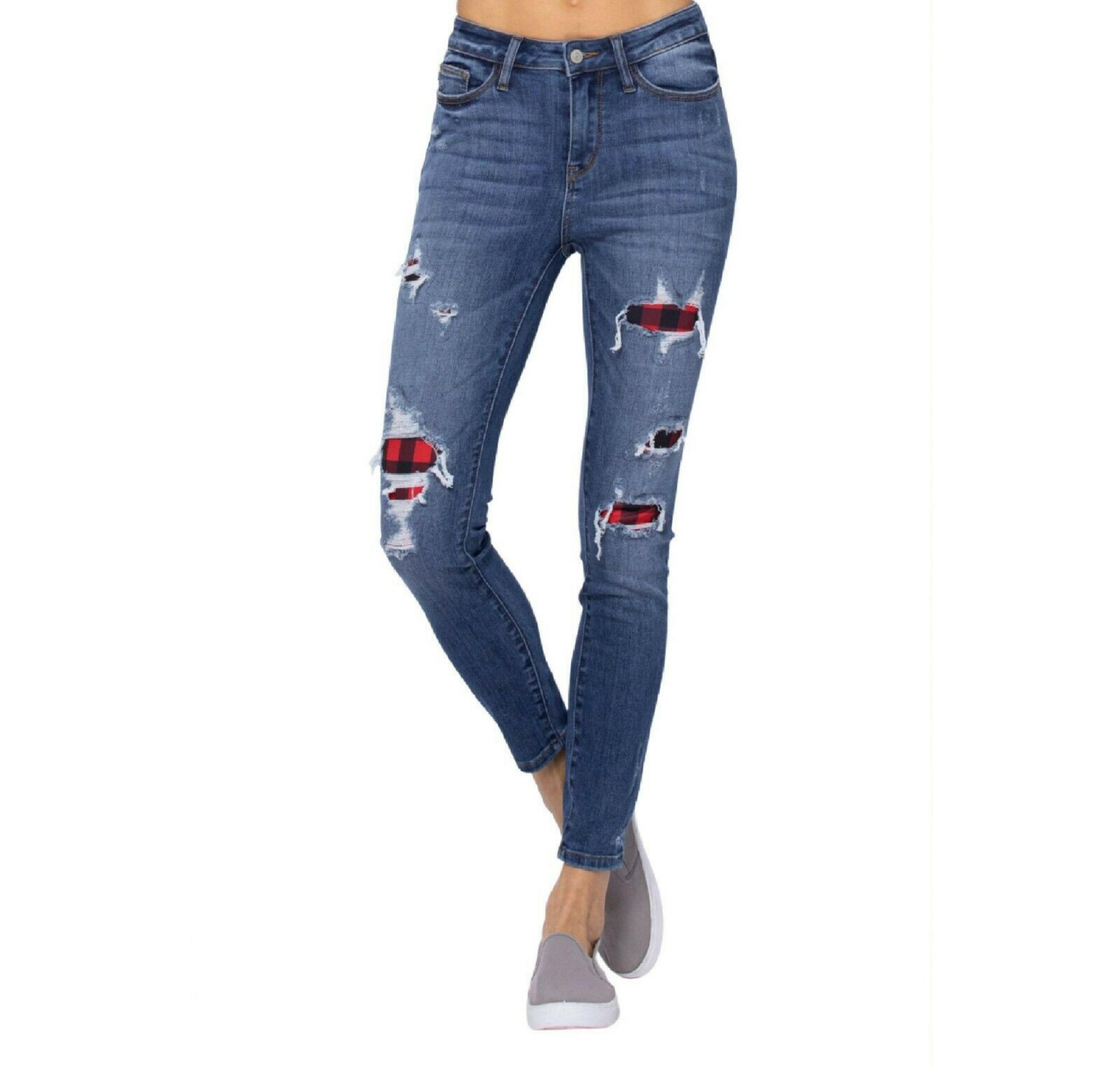 Judy blue jeans buffalo plaid discount