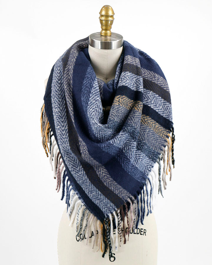 Grace and Lace Fringe Fall Scarf