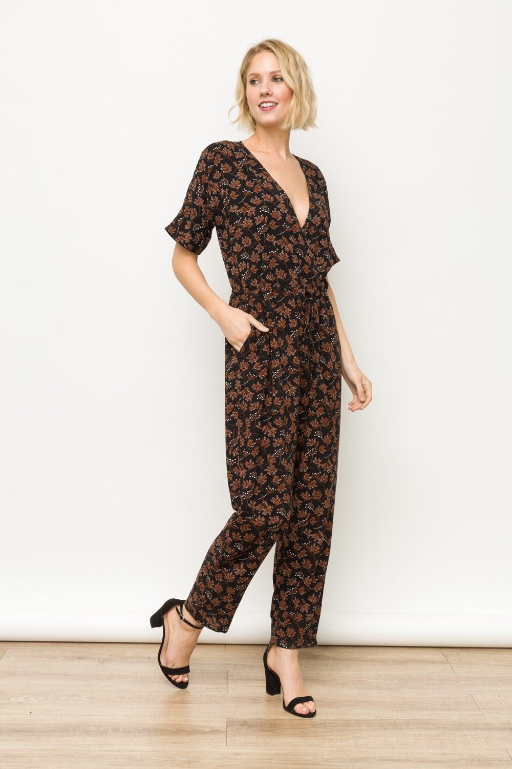 One shoulder jogger jumpsuit - kentlyn's