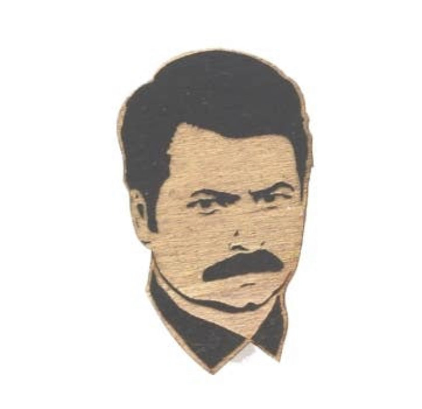 Ron Swanson from Parks &amp; Rec Magnet