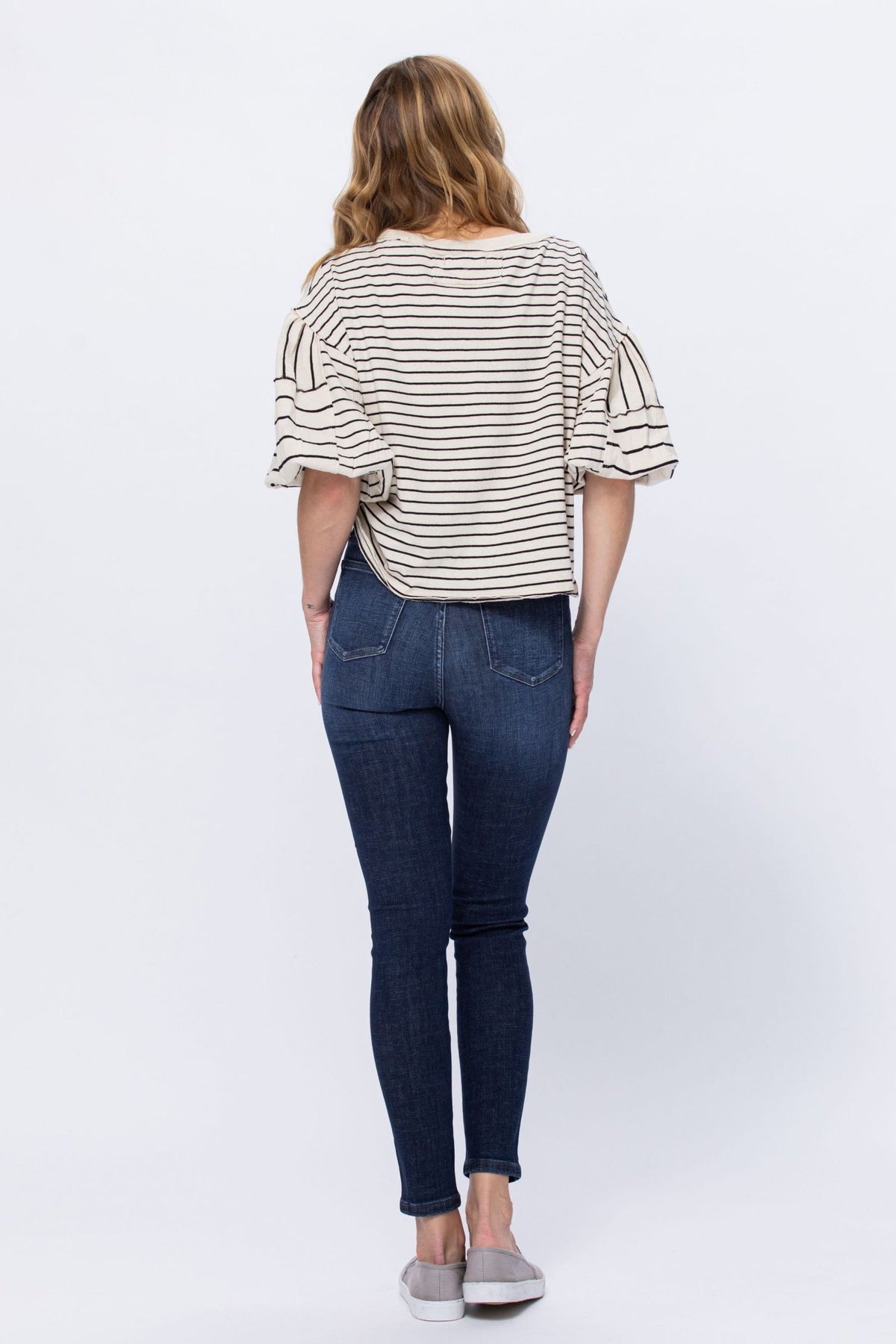 Judy Blue Super Dark Control Top Skinny Jean